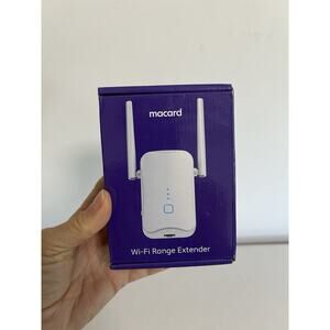 Macard WiFi Range Extender Model‎ N300 New In Box